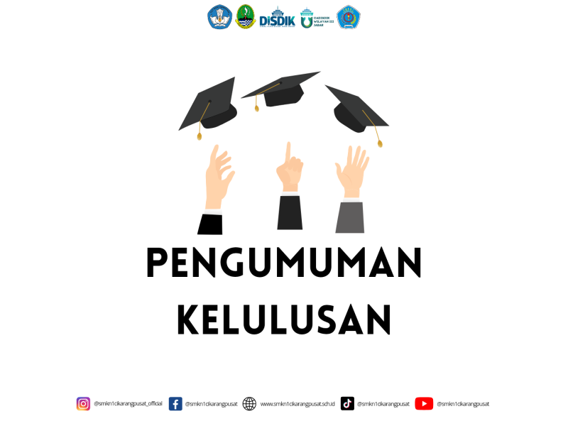 SK Kelulusan SMKN 1 Cikarang Pusat Tahun 2023